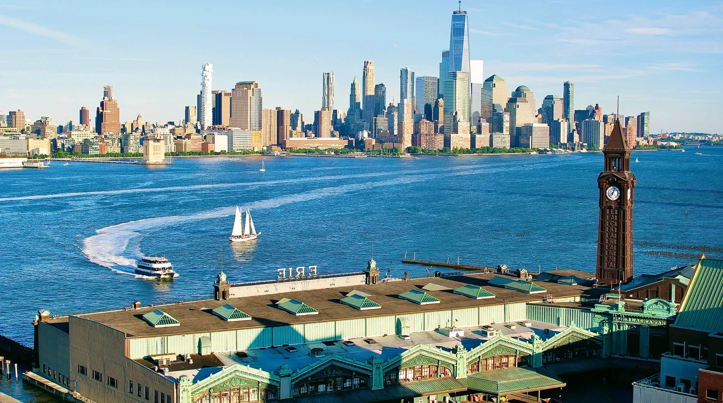 Arriving Ferry, Erie Station, Hoboken, 2018 